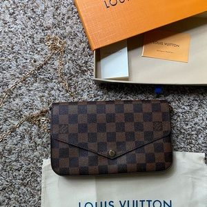 Crossbody Felicie purse checker